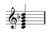 C9 chord score